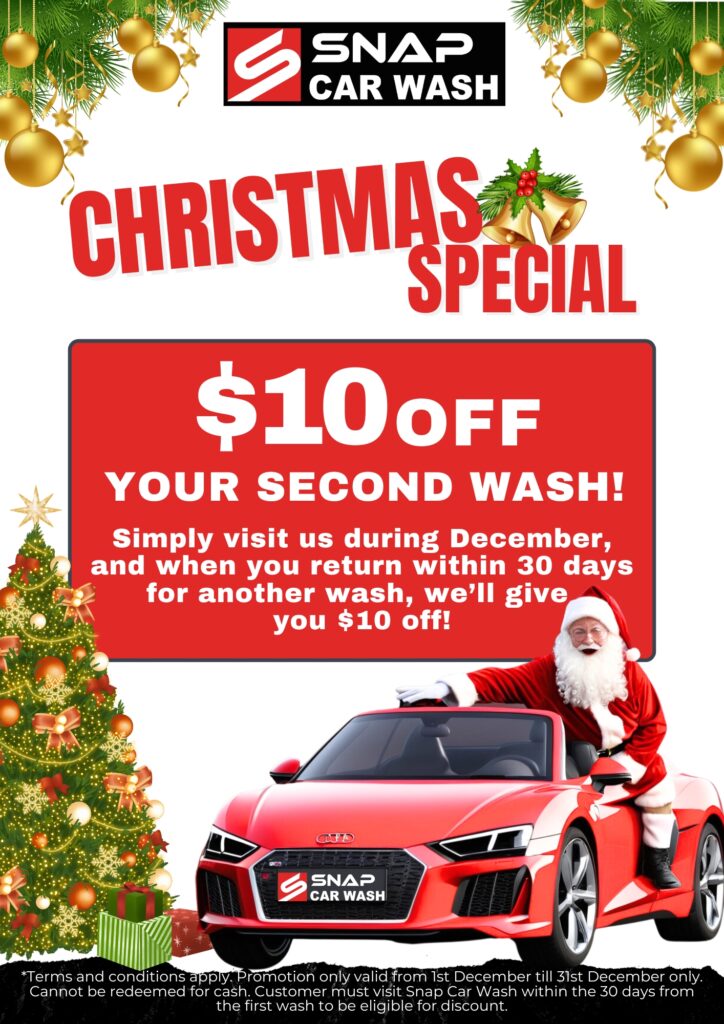 Christmas Special Snap Car Wash